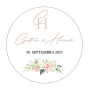 Svatební nálepky na výslužky a dárky