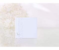 Obal na svatební DVD bílé