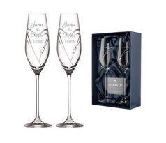 Svatební skleničky Srdcia 1