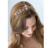 Korunka/tiara pro nevěstu zlatá
