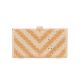 Společenská kabelka clutch zlatá