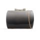 Společenská kabelka clutch s mašličkou stříbrná