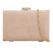 Společenská kabelka clutch nude 1