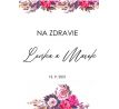 Svatební etikety na láhve 18