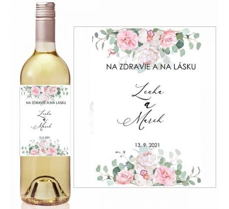 Svatební etikety na láhve 31