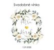 Svatební etikety na láhve 42