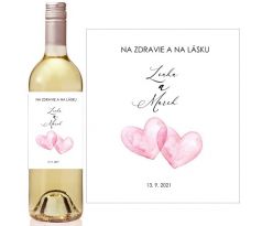 Svatební etikety na láhve 83