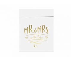 Papírový sáček Mr. & Mrs.