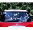 Nálepky Just Married