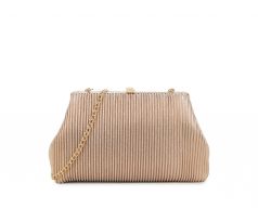 Společenská kabelka rose gold clutch