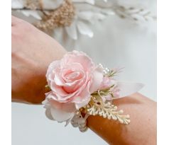 Náramek pro družičku z květin