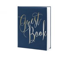 Svatební kniha hostů Guest book modrá
