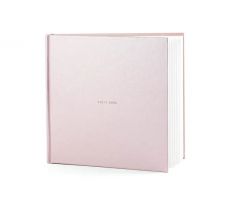 Svatební kniha hostů Guest book perleťově růžová