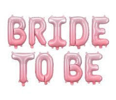 Balónek Bride to be růžový