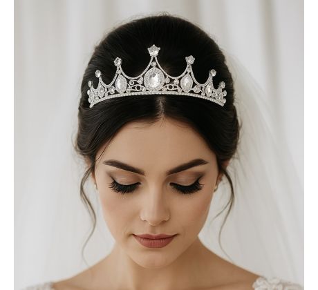 Korunka/tiara pro nevěstu 44