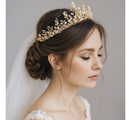 Korunka/tiara pro nevěstu 13