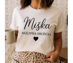 Triko pro družičku s vlastním textem 1