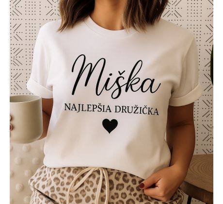 Triko pro družičku s vlastním textem 1