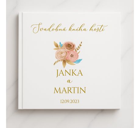 Kniha hostů s vlastním motivem 133