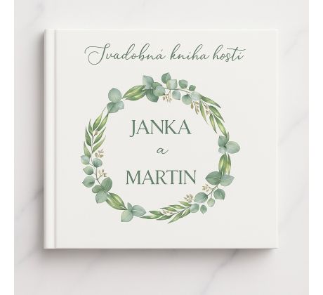 Kniha hostů s vlastním motivem 125
