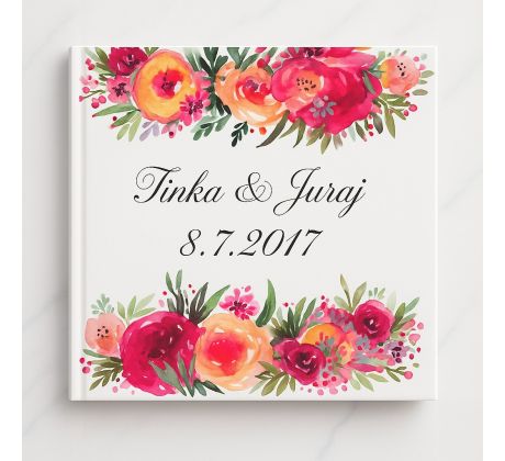 Kniha hostů s vlastním textem 17