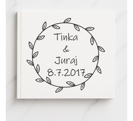 Kniha hostů s vlastním textem 13