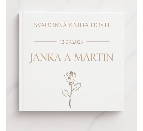 Kniha hostů s vlastním motivem 136