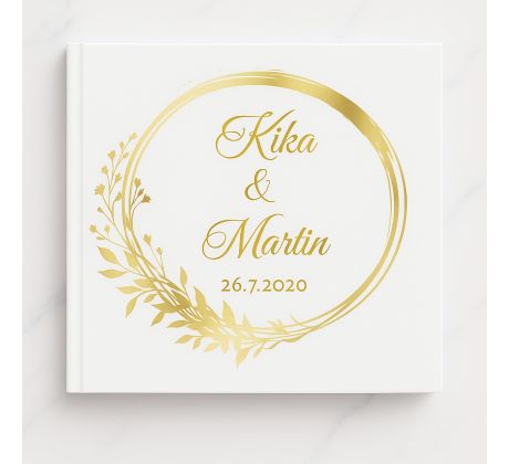Kniha hostů s vlastním motivem 100
