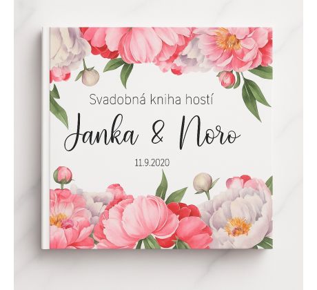 Kniha hostů s vlastním textem 42