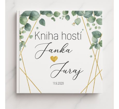 Kniha hostů s vlastním textem 45