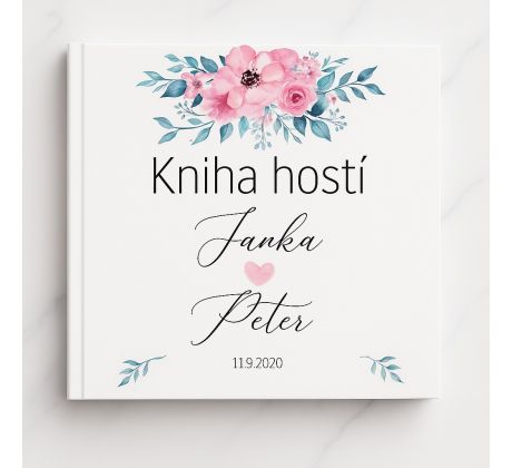 Kniha hostů s vlastním textem 35