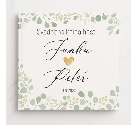 Kniha hostů s vlastním textem 52