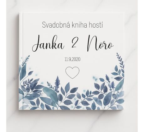 Kniha hostů s vlastním textem 55