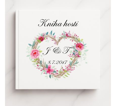 Kniha hostů s vlastním textem 26