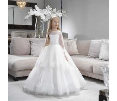 Dětské princeznovské šaty K 242