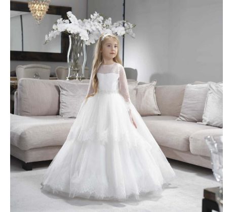 Dětské princeznovské šaty K 242
