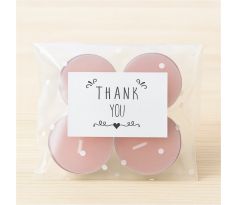 Samolepky Thank you 8