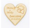 Svadobná magnetka 72