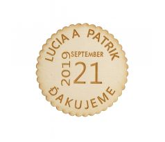 Svatební magnetka 73