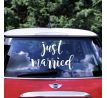 Nálepky Just Married
