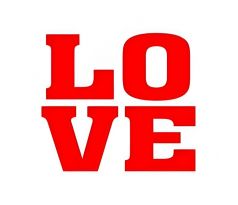 Svatební nálepky na boty LOVE 1pár