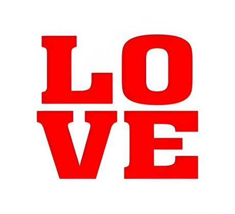 Svatební nálepky na boty LOVE 1pár