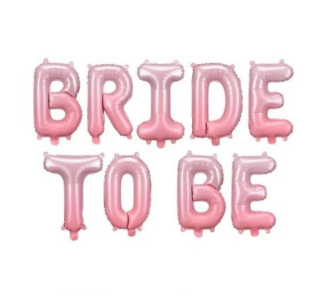 Balónek Bride to be růžový