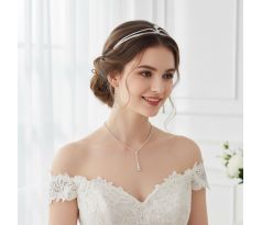 Set - náušnice, náhrdelník a tiara 6