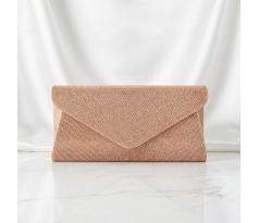 Společenská kabelka šampaň 7