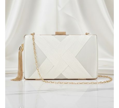 Společenská kabelka zdobená ivory