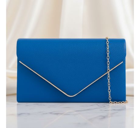Společenská kabelka královsky modrá 4