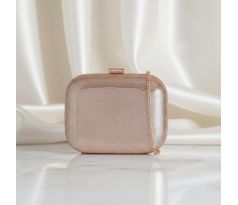 Společenská kabelka clutch zlatá 11