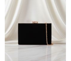 Společenská kabelka clutch černá 5