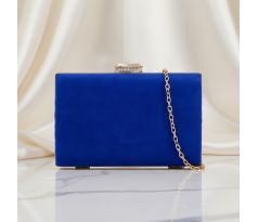 Společenská kabelka clutch královská modrá